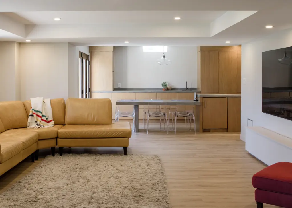 60 Hillhurst storage bench beside window