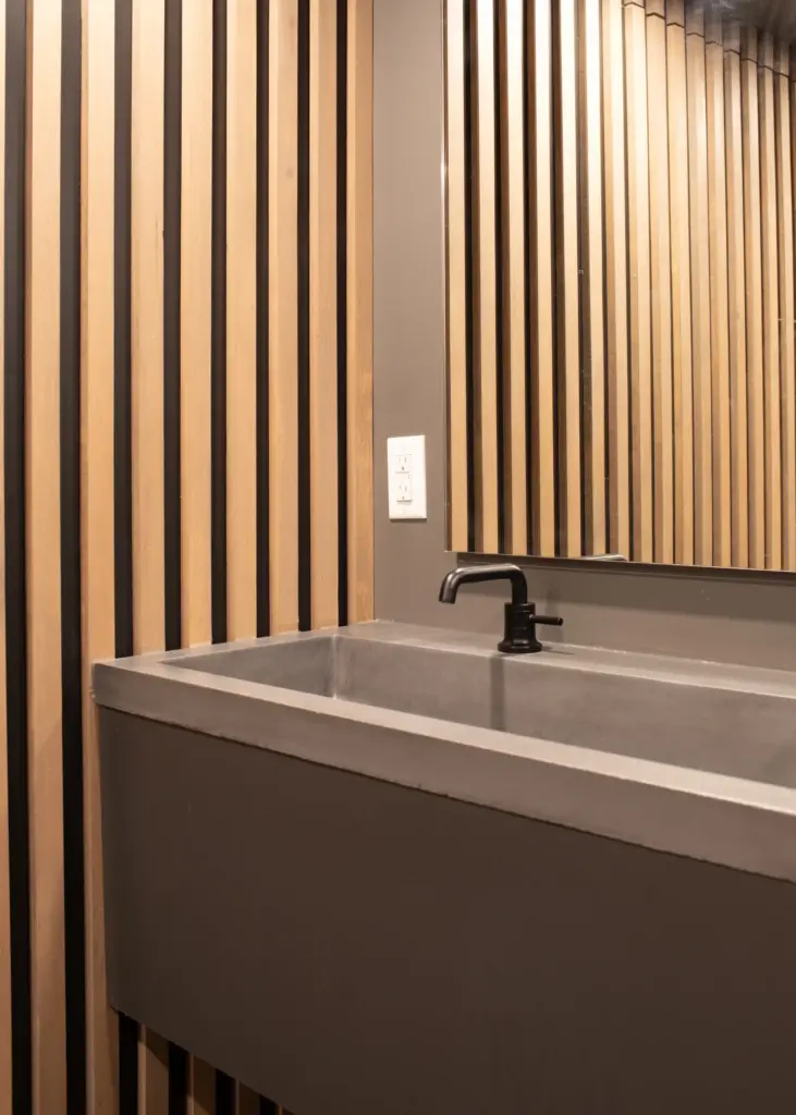 newly remodelled 60 hillhurst powder room