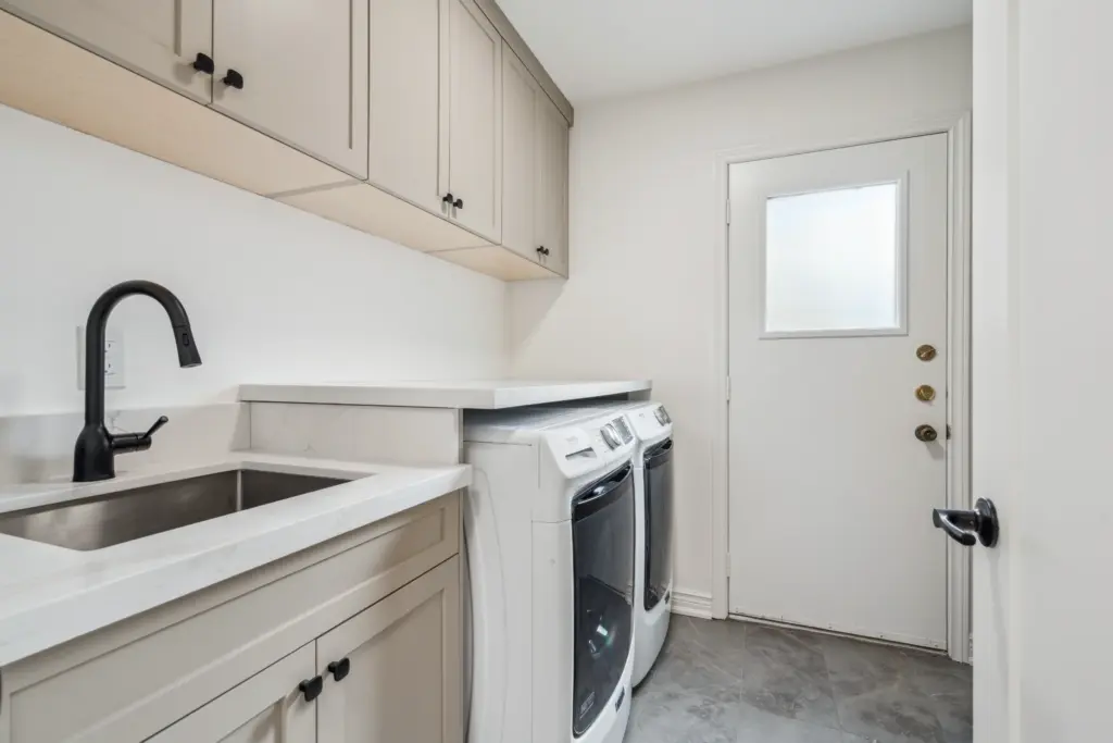 Millstone Laundry Room and Whole home renovation and remodel in Markham