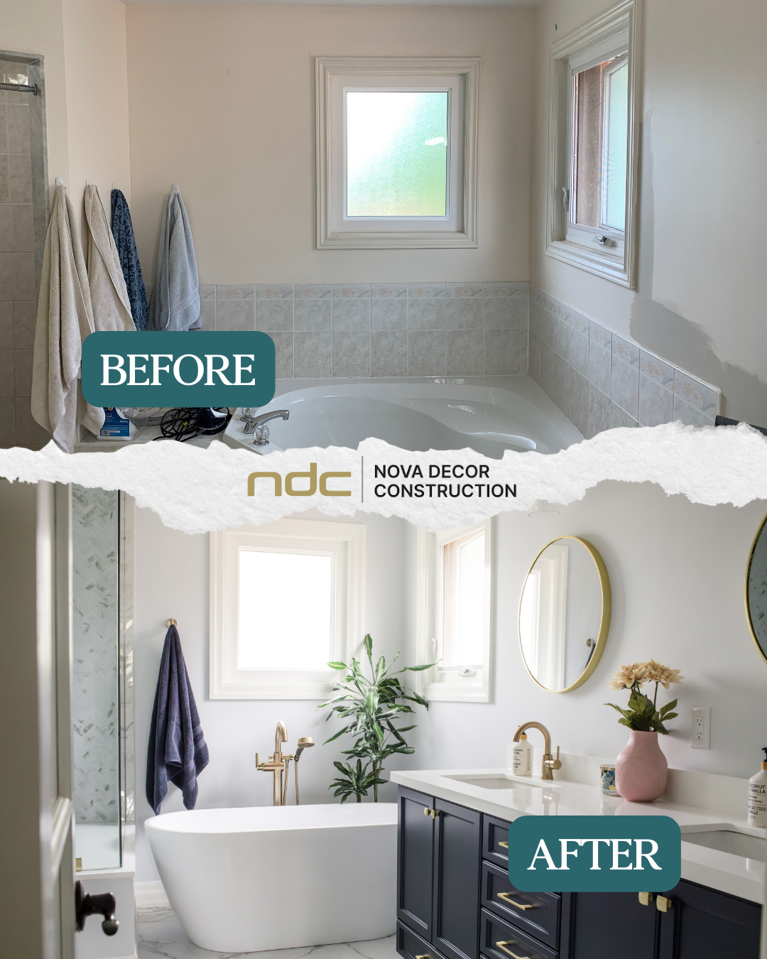 before and after home additions Markham — small-lot transformation